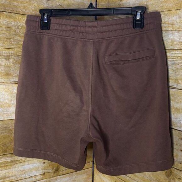 GYMSHARK CREST COTTON BLEND ATHLETIC ACTIVEWEAR ATHLEISURE JOGGER SHORTS SZ.S - Picture 2 of 3